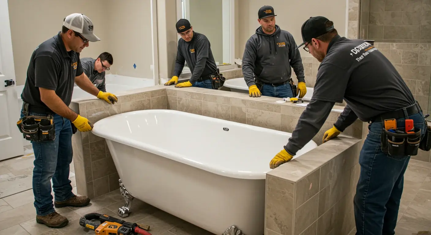 Bathtub Installation 1 Bathtub Installation Conroe