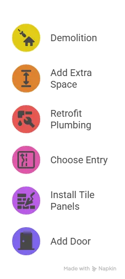 Shower Installation & Replacement 1 Steps Shower Installation Process