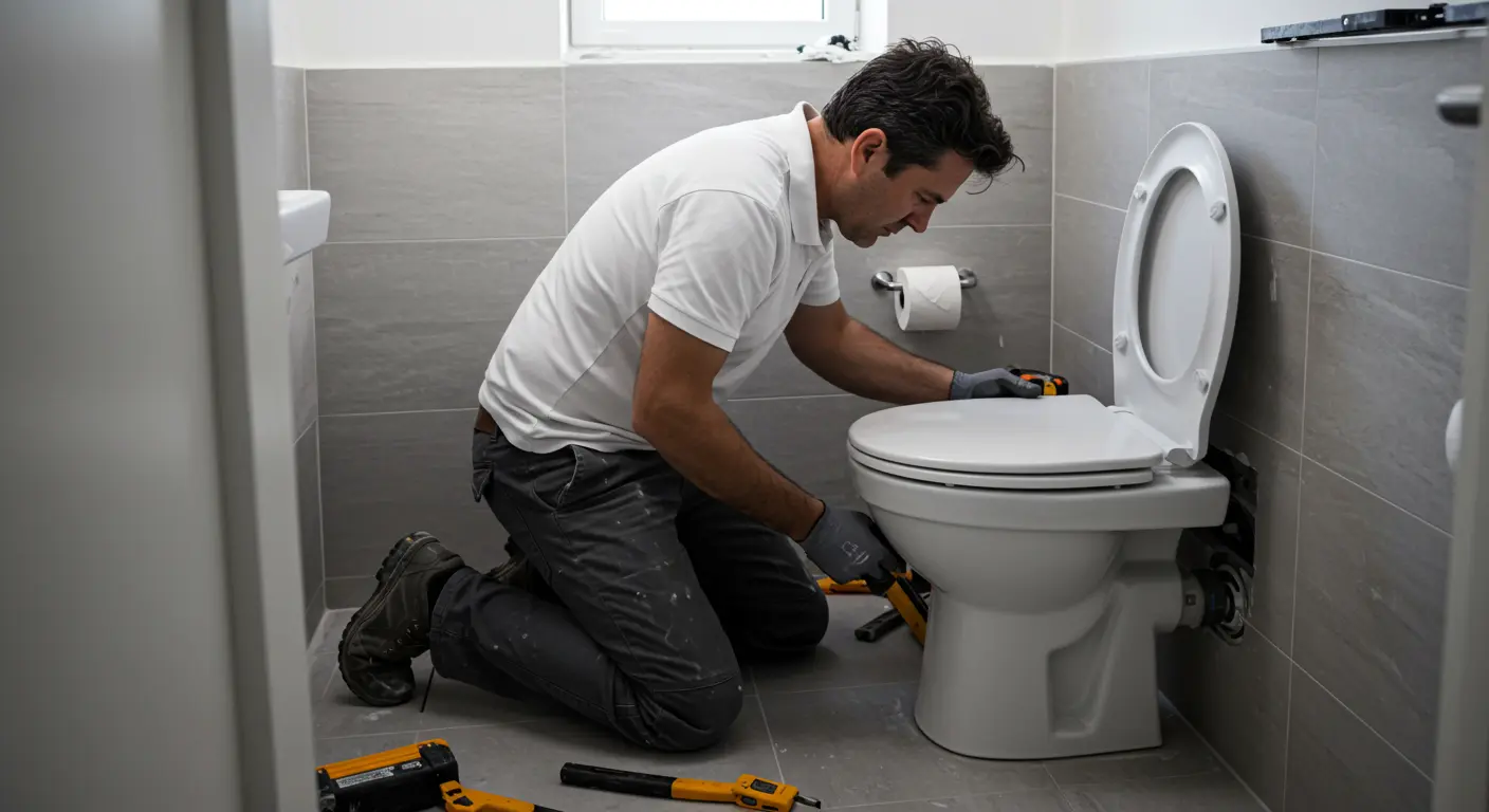 toilet installation conreo