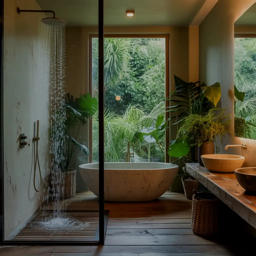 Bathroom Remodel Trends in Conroe for 2025 1 Sustainable Sanctuary